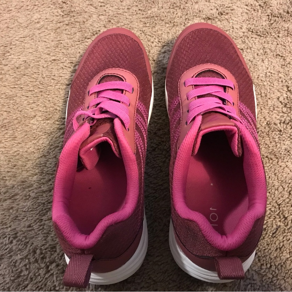 Vionic Women's Burgundy and Pink Sneakers - Picture 6 of 7
